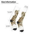 thumbnail image 2 of Susaid Western Scenery With Old Wagon Print Thermal Winter Socks for Men and Women, Warm Crew Hiking Socks, for Boots and Outdoor Activities, 2 of 6