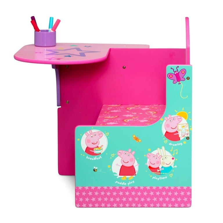 Delta Children Peppa Pig Chair Desk with Storage Bin - Walmart.com