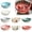 A, variant on KGJQ Ceramic Berry Washing Bowl with Drainage Holes, Fruit Rinse Basin, Kitchen Colander for Fresh Berries Vegetables
