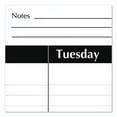 thumbnail image 3 of Academic Year Ruled Desk Pad, 21.75 x 17, White Sheets, Black Binding, Black Corners, 16-Month (Sept to Dec): 2023 to 2024 | Bundle of 10 Each, 3 of 5