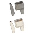 thumbnail image 1 of 2 piezas de pestillo de cremallera de metal, retenedor deslizante, pasador de inserción, reparación de cremallera, 1 of 9