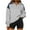 Blue, variant on UYISJ Quarter Zip Sweatshirts For Women Fall Fashion Long Sleeve Color Block Casual Y2k Activewear Pullover Tops Blue XL