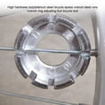 thumbnail image 3 of Toystoory Llave para radios de bicicleta de 8 vías, anillo Circular de acero de alta dureza, resistente al agua, llave para llanta de rueda, reparación Ciclismo Toystoory OD020527-00B, 3 of 6