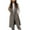 Gray, variant on Hueook Winter Vest for Women Lightweight Warm Winter Coats Polar Soft Vests Outerwear with Zip Up Pockets Sleeveless Jacket for Winter 50% Off Clearance
