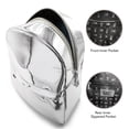 thumbnail image 3 of Women Fashion Mini Backpack Detachable Bat Angel Wing Shoulder Bag, 3 of 5