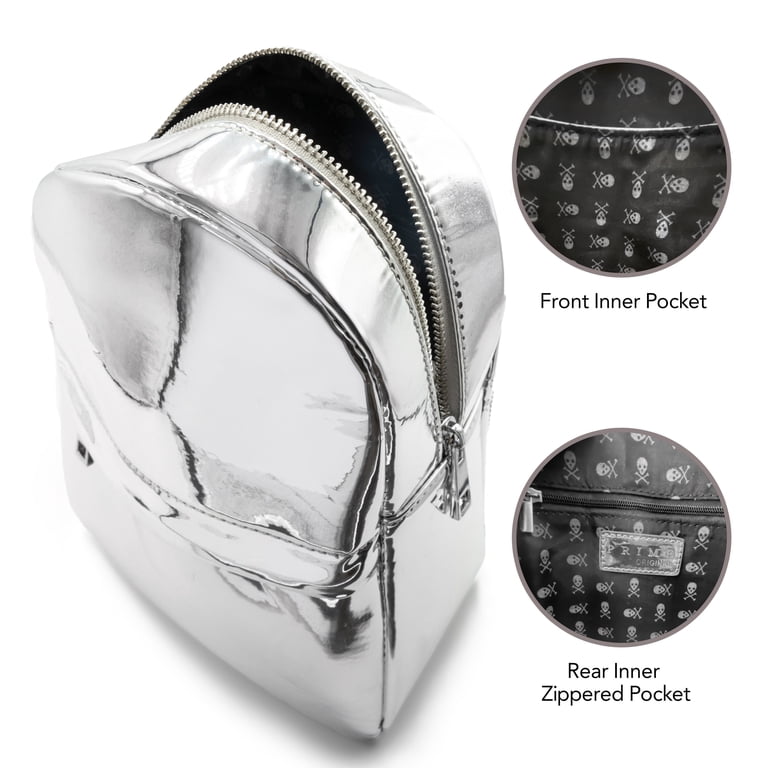 5768 Fashion Mini Backpack | Detachable Bat Angel Wing Shoulder Bag White Women Fashion Mini Backpack Detachable Bat Angel Wing  main image 3