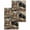 Black, variant on Vintage Black Bears Kitchen Dish Towels for Drying Dishes Set of 2, Abstract Country Plaid Fish Retro Waffle Weave Microfiber Hand Tea Bathroom Towels Quick Dry & Absorbent Towel 12x12