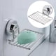 thumbnail image 3 of Suction Cup Soap Dish 304 Stainless Steel Sponge Holder Durable Storage Tray for Bathroom and Kitchen without, 3 of 5