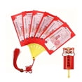 thumbnail image 1 of 2026 Year Of The Horse Fan Shape Red Envelope Creative Angpao Packet Style New Year Featival, 1 of 8