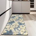 thumbnail image 4 of Pioneer Flower Floral Print Pattern Kitchen Rug Mat,Kitchen Runner Rugs Non Skid Washable,Decorative Kitchen Floor Mats for Kitchen,Sink,Laundry,17"X47", 4 of 5