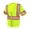 Green, variant on Safety Vest Reflective High Visibility with Pockets for Men and Women Construction Safety Use, ANSI/ISEA Certified (Green, XX-Large)
