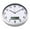 Silver, variant on Classic Wall Clock with Date and Temperature Digital Wall Clock Silent Clocks for Living Room Bedroom Decor