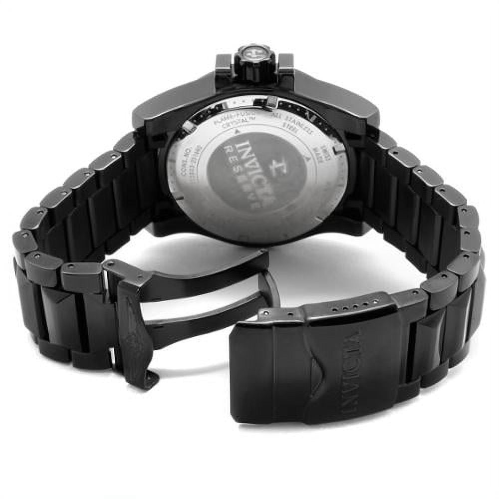 Invicta Men's 0516 Reserve Swiss Made Black Mother of Pearl Ion Watch