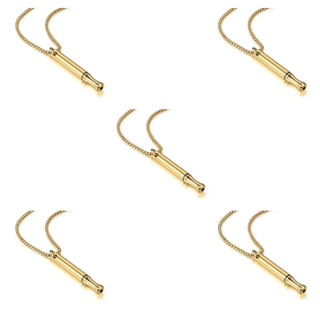 maskred Collier de Lacet Minimaliste Collier Élégant et Moderne pour Aider l'Or 5Set