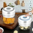 thumbnail image 4 of Trituradora de Eléctrica - Mini Machacador de , Picadora de Carne Portátil para Cocina, Ideal para Verduras, Preparación de Ensaladas A, 4 of 7