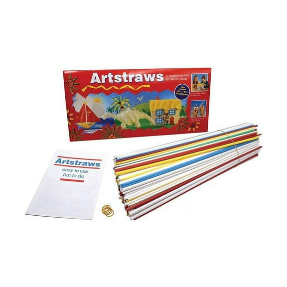 Pacon, PACAC9017, Artstraws Paper Tubes, 300 / Box, Assorted