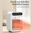 thumbnail image 3 of Space Heater with Humidifier Household Heater Fan for Home Indoor Use Office, 3 of 9
