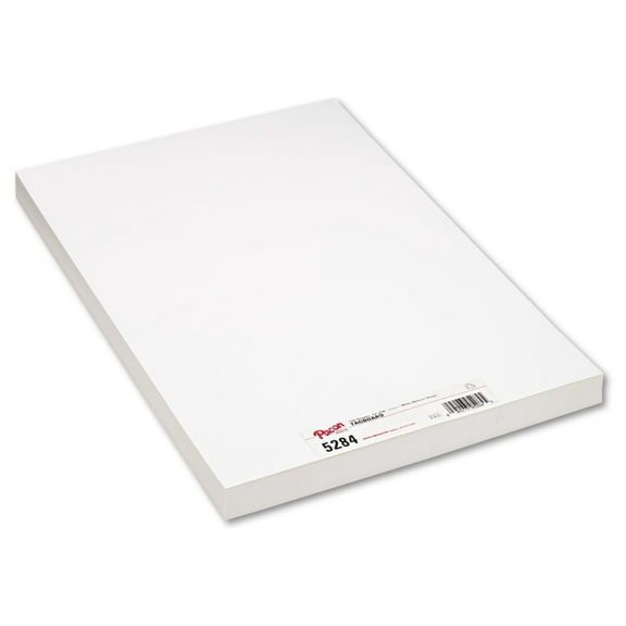 Exlonjet 5284 Medium Weight Tagboard, 18 x 12, White, 100/Pack (P5284)