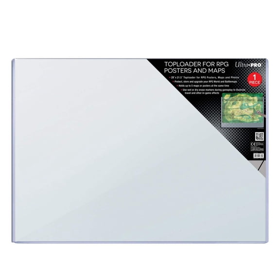 Ultra PRO: Toploader - 29" x 21.5" (RPG Posters and Maps)