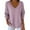 Pink2, variant on LIaqionyy Womens Striped Shirt Trendy V Neck Long Sleeve Basic Tee Casual Loose Fall Blouses Tops Outfits
