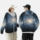 thumbnail image 4 of Fotbe The Galaxy Chaqueta con Protección Solar UPF 50+ para Hombre y Mujer, Camisa con Capucha y Bolsillos-Medium, 4 of 7