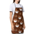 thumbnail image 4 of Sikiie Sloths Need More Coffee Aprons for Kitchen Cooking Aprons, Chef Apron for Men Women Chef, 4 of 7