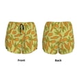 thumbnail image 5 of Lsque Corn Printed Women's Running Shorts with Liner Pockets,Elastic Quick Dry Workout Athletic Gym Yoga Shorts,Womens High Waist Shorts-Large, 5 of 9