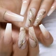 thumbnail image 3 of Parche de uñas desmontable, parche de ballet, parche de uñas portátil, parche de uñas postizas (24 piezas), 3 of 5