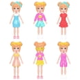 thumbnail image 6 of Polly Pocket Dolls & Pets, Bracelet Style Kit, Fashions and Keychain Accessories, Wearable Compact, 6 of 6