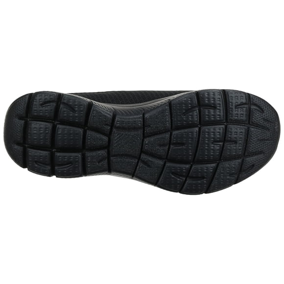 Skechers Summits Womens Slip On Bungee Sneakers Black/White 10