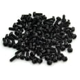 thumbnail image 2 of Electronics-Salon 100pcs M3 x 8mm Nylon Machine Screw, Black, Combination Phillips-Slotted Drive, Pan Head, Metric, 2 of 4