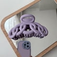 thumbnail image 3 of Large Hair Clip for Women - Durable Plastic Hair Claw with Strong Grip, Sweet & Attractive Design for Parties, Proms, Festivals, Cosplay - 10.5cm Hair Accessory for All Hair Types, 3 of 5