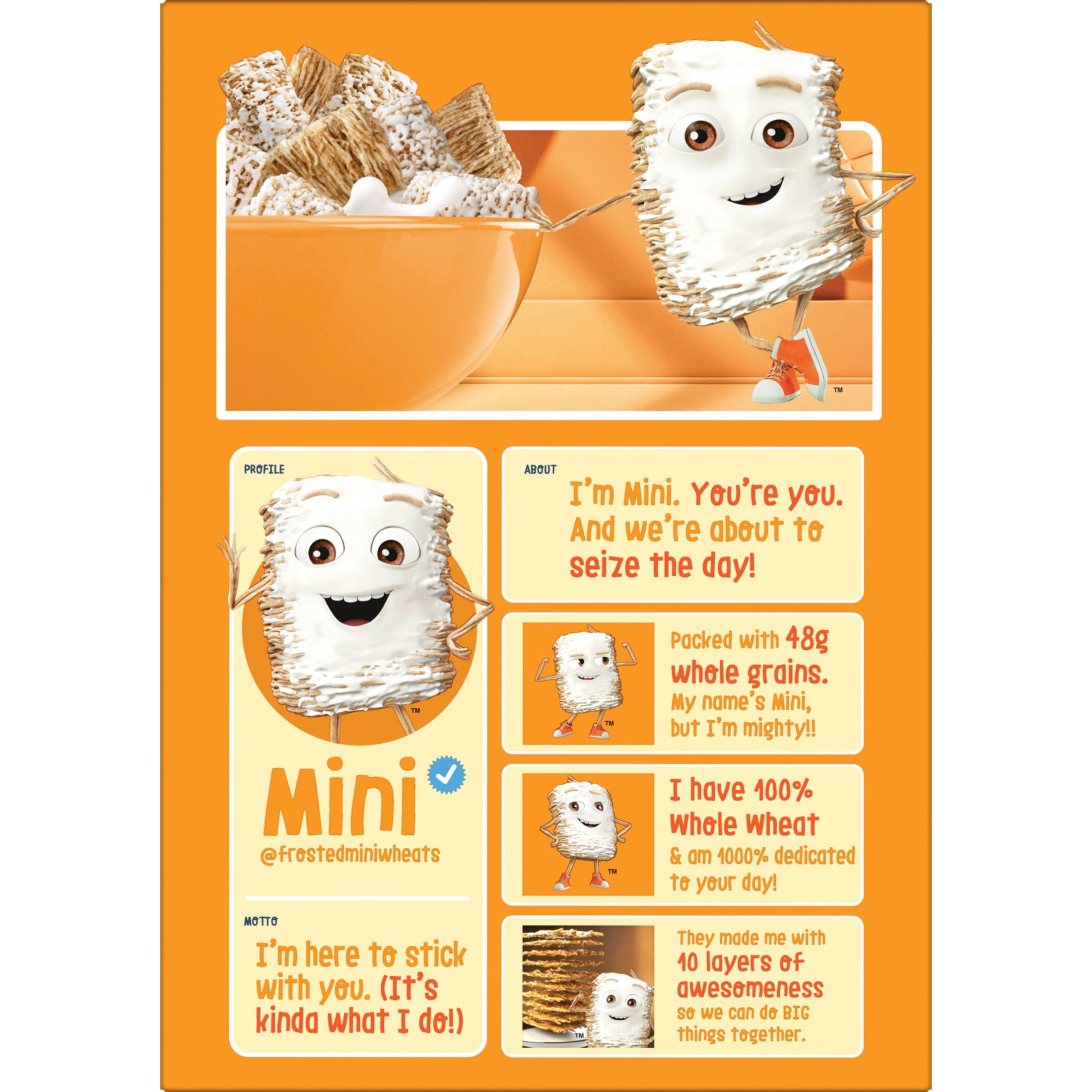 Kellogg's Frosted Mini-Wheats Original Breakfast Cereal, High Fiber, 16  oz