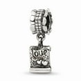 thumbnail image 1 of FB Jewels Sterling Silver Reflections Love Note Dangle Bead, 1 of 2