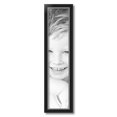 thumbnail image 2 of ArtToFrames 6x28 inch Black Velvet with Silver Picture Frame, Black MDF Poster Frame (4691), 2 of 8
