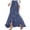 Navy, variant on Skirts for Women High Waist Wrap Skirt with Asymmetrical Hem Flowy Belted A-Line Long Skirt for Women (Pink XXL)