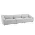 thumbnail image 2 of Modway Comprise 3-Piece Sofa in Light Gray, 2 of 10