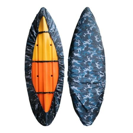Htovila Kayak Cover Waterproof Resistant Kayak Cover Kayak Storage Dust Cover for Boat Kayak Canoe Paddleboard