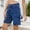 *Dark Blue, variant on ClodeEU Women's High Waist Cargo Denim Shorts ,Casual Summer Jean Shorts, Y2K Streetwear Pants with Pocket Black,Women's Plus L