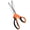 Orange Black1, variant on HWHCGZ Orange Black Shears, 5 mm Triangular Scalloped Scissors, Professional Handheld Serrated Crimping Dressmaking Sewing Supplies for Jagged Edge Cutting
