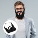 thumbnail image 2 of 2 piezas Bigote falso de bigote halloween barba divertida con elástico sog de cosplay de disfraz de vestuario, 2 of 5