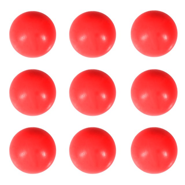 MasteelfCA 100Pcs Colored Plastic Balls Counting Solid Balls Toys Mathematics Teaching Aids