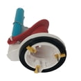 thumbnail image 5 of 3.3 inch Flush Valve Assembly with Silicone Flapper for 1-Piece Toilet, 5 of 6