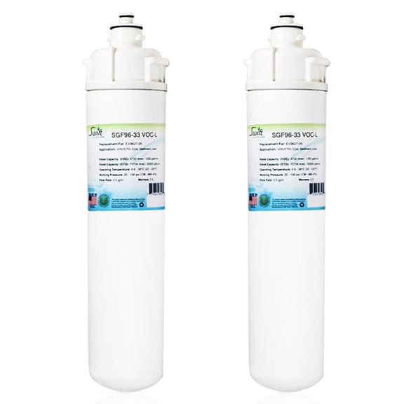 Swift Green Filters SGF-96-33 VOC-L Compatible Commercial Water Filter for EV9627-05, Made in USA (Pack of 2)