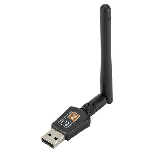 600 Mbps Dual Band 2.4/5Ghz Wireless USB WiFi Network Adapter W/Antenna