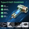 thumbnail image 4 of Aspirador portátil para coche JONYJ 16000Pa inalámbrico 120W, 4 of 7