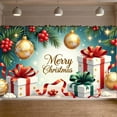 thumbnail image 5 of Festive Design Merry Christmas Decorative Elements Gift Boxes Ornaments for Holiday Celebration Seasonal Party Indoor Decor, 5 of 9