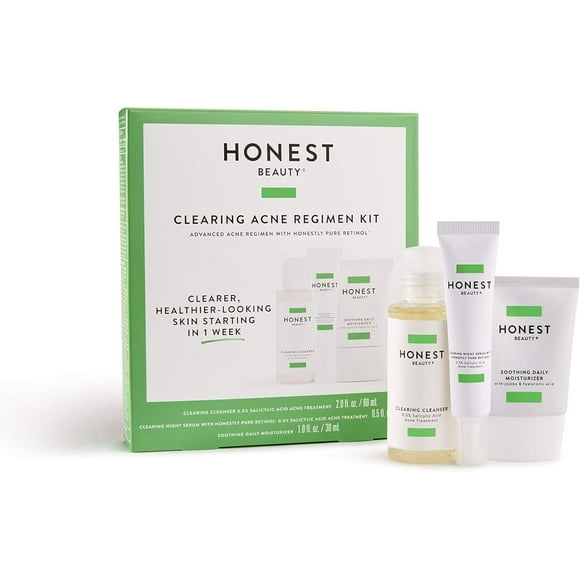 THE HONEST COMPANY Tratamiento Facial Clearing Acne Regimen Kit 60 ml