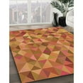 thumbnail image 3 of Ahgly Company Machine Washable Indoor Rectangle Transitional Grapefruit Red Area Rugs, 5' x 8', 3 of 7