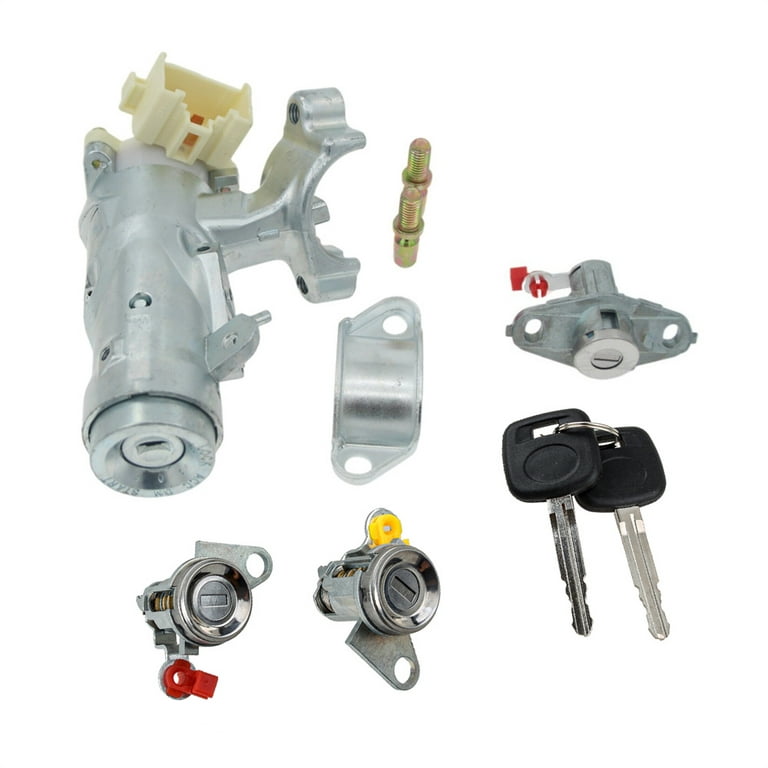 Yassdwbn Door Lock Cylinder Ignition Switch Set 69052-12340 For Toyota  Corolla AE110 RAV4